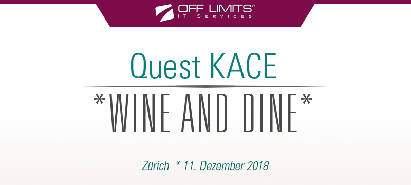 Quest KACE - Wine and Dine