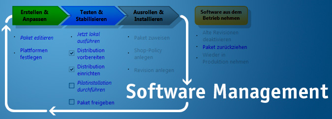 Software Management Banner - DSM Netinstall Screenshot