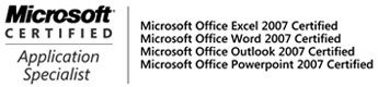 Microsoft Certified Application Specialist